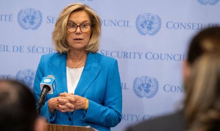 المسؤولة الأممية إلزي براندز كيريسن