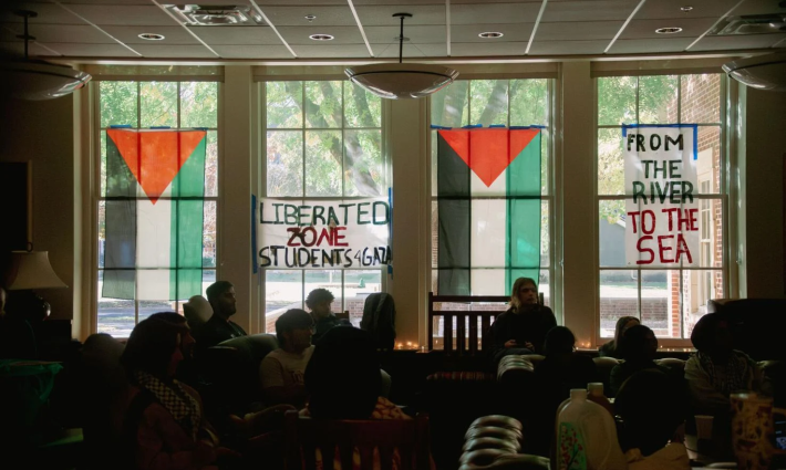 طلاب جامعة أوهايو ينفذون إضرابًا تعليميًا دعمًا لغزة