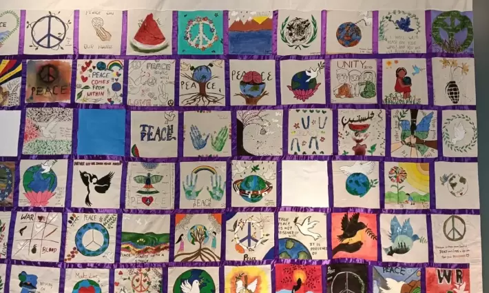 معرض للأقمشة في نيويورك