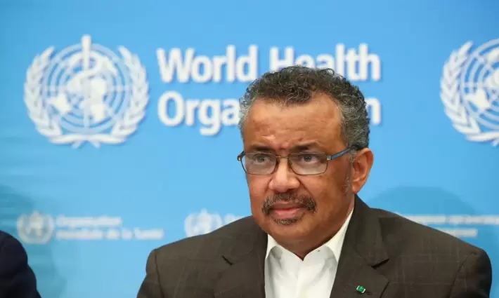 مدير عام منظمة الصحة العالمية تيدروس أدهانوم