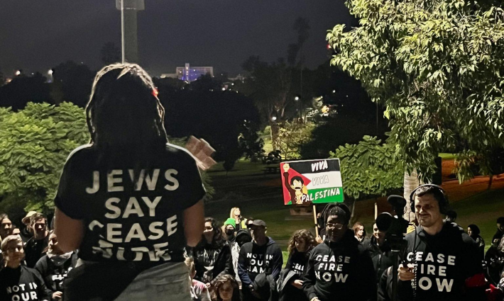 وقفة يهود مناهضين للصهيونية لدعم فلسطين