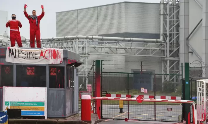 نشطاء حركة فلسطين