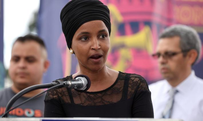 إلهان عمر -نائبة في الكونغرس الأمريكي