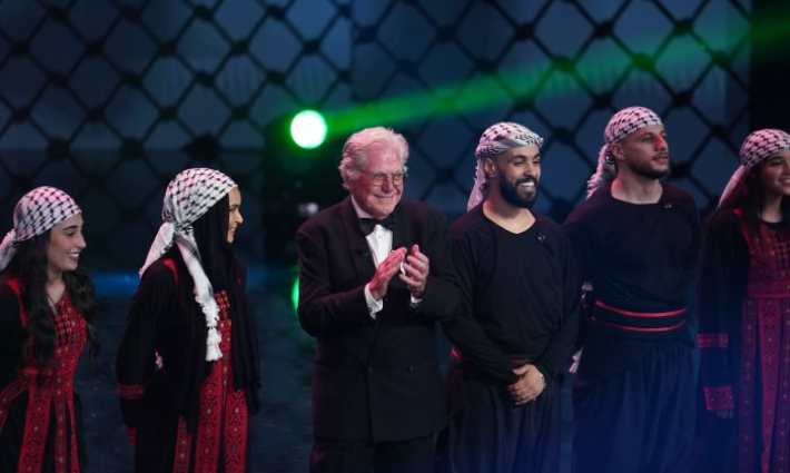 الممثل المصري حسين فهمي في افتتاح مهرجان القاهرة