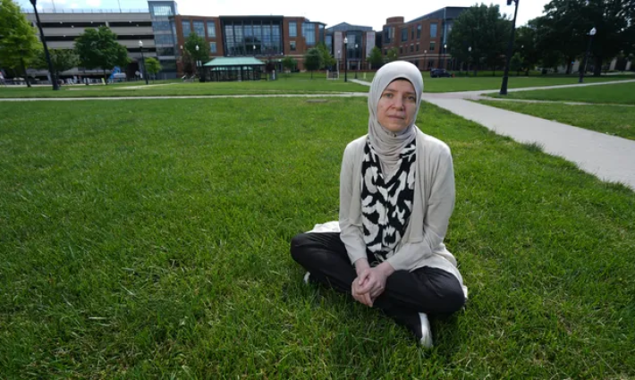 باحثة داعمة لفلسطين