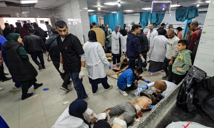 الجرحى والمرضى في غزة