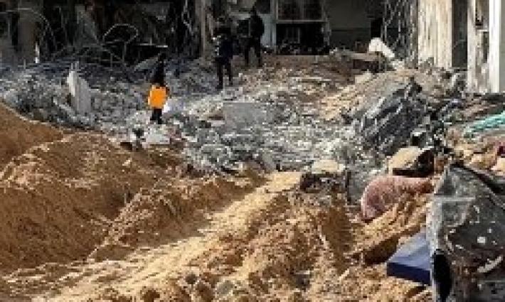 دمار خلفته جرائم الاحتلال