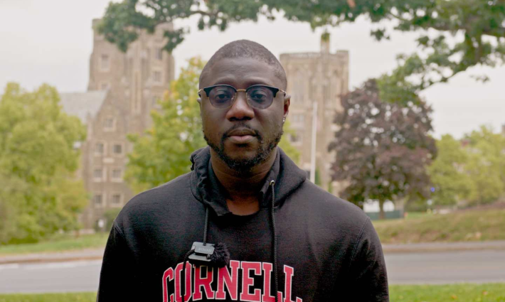 الطالب الذي شارك في تعطيل معرض وظيفي يستضيف شركات داعمة للاحتلال يدعى سريرام باراسوراما