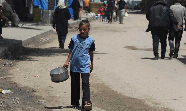 طفلة من غزة