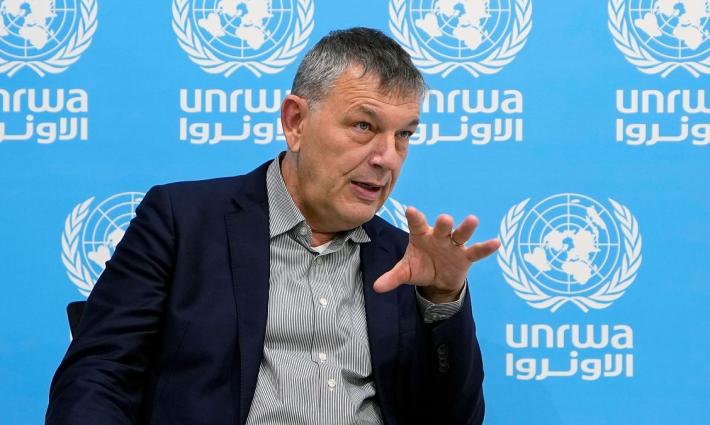 المفوض العام للأونروا فيليب لازاريني