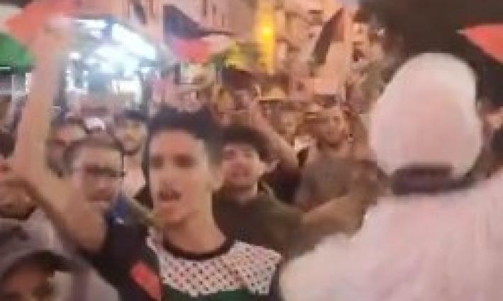 احتجاج في المغرب بمناسبة الذكرى الرابعة للتطبيع