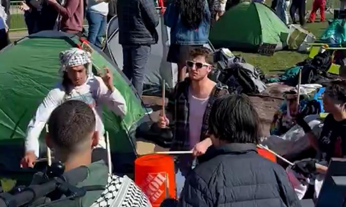 تحرك طلابي داعم لفلسطين