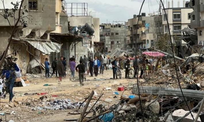 مواطنون فلسطينيون في غزة