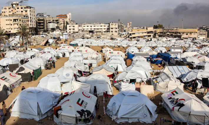 خيم النزوح في غزة