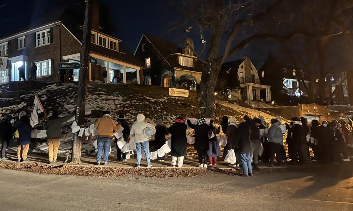 احتجاج تضامني ضد حدث يضم جنديين من الاحتلال