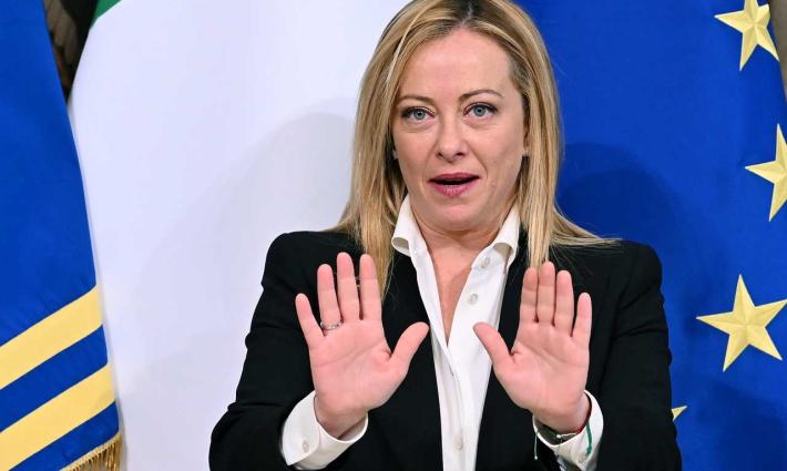 رئيسة الحكومة الإيطالية جورجيا ميلوني