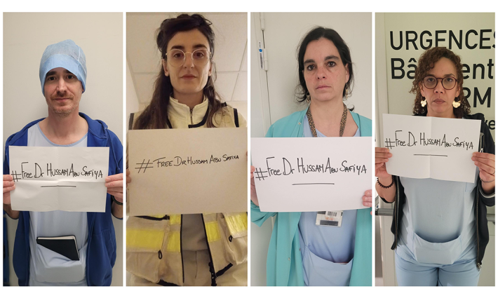 أطباء متضامنون مع أبو صفية