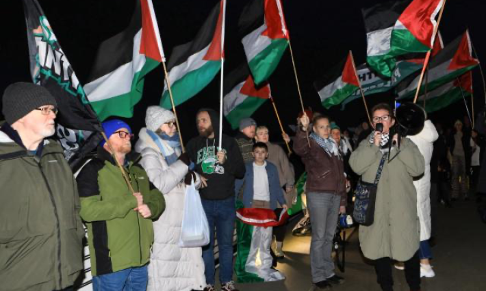 وقفة تضامنية دعمًا لفلسطين