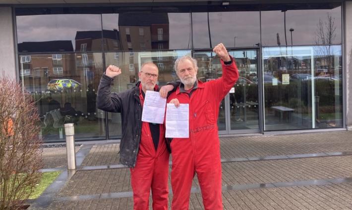 إطلاق سراح ناشطين أغلقا مقر _إلبيت_ في بريستول