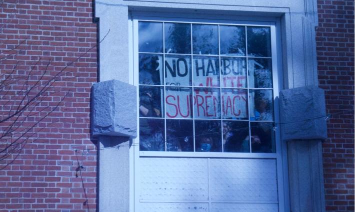 احتلال مبنى "سميث يونيون" في كلية بودوين