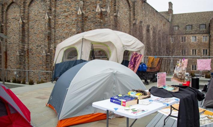 معرض خيام تضامنًا مع غزة