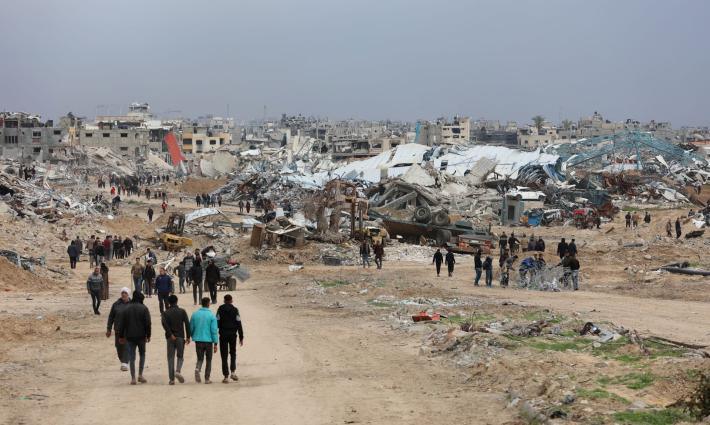 نازحون في غزة