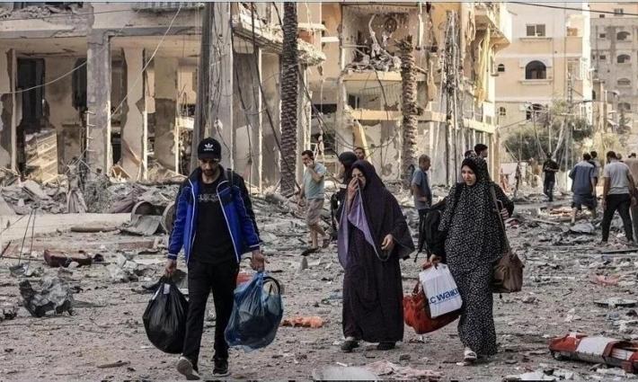 نازحون من قطاع غزة