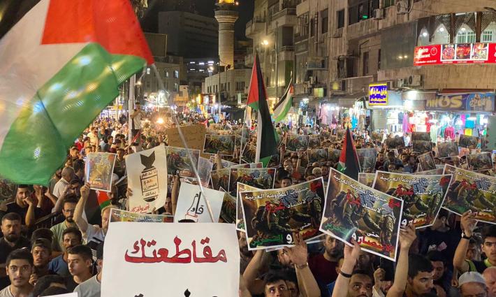 نفير مستمر.. مظاهرات في المغرب والأردن تنديدًا باستئناف الحرب بغزة