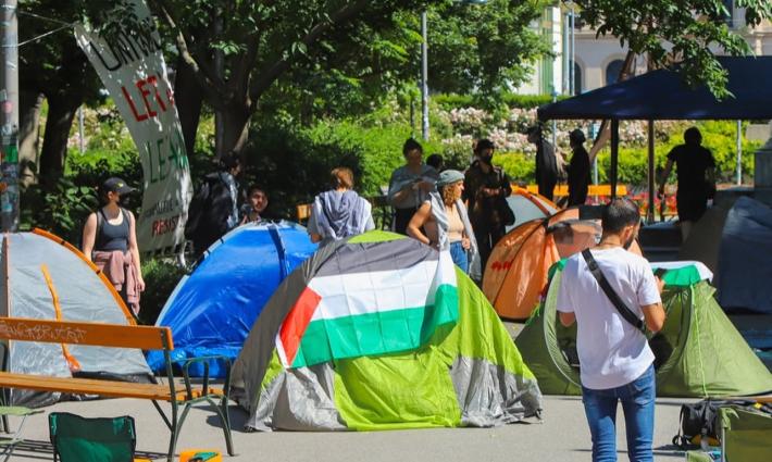 وصف بـ "غير قانوني".. قرار قضائي يجرم فض التضامن مع فلسطين في جامعة فيينا