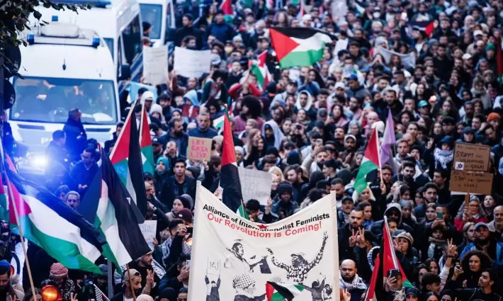 ألمانيا تعتزم ترحيل أربعة أجانب لدعمهم فلسطين