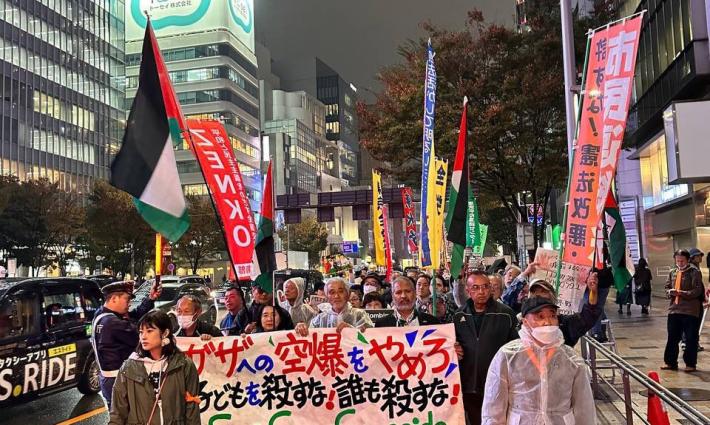 "قاطعوا إسرائيل".. يابانيون يطالبون المجر باعتقال نتنياهو بتهمة الإبادة في غزة