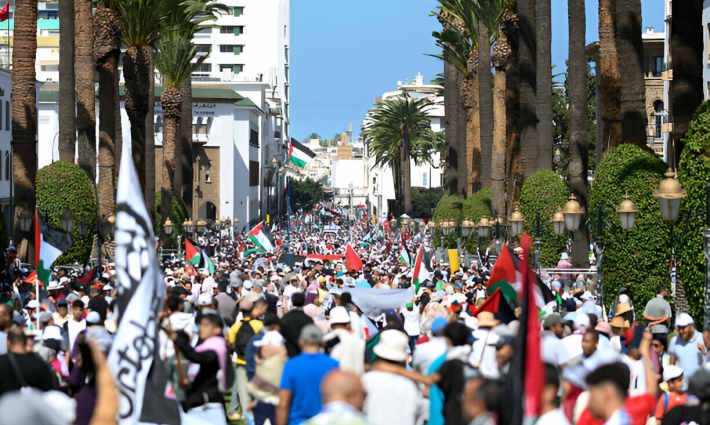 المظاهرات تجوب 58 مدينة مغربية رفضًا لاستقبال ميرسك