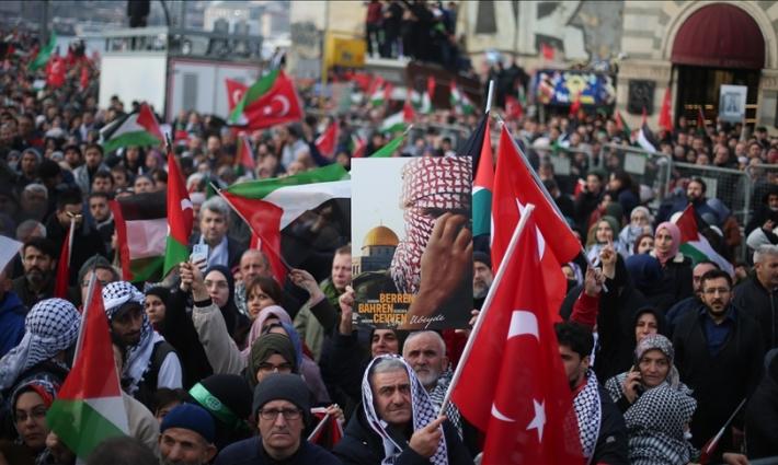 في إسطنبول.. اعتصام مرتقب أمام سفارة الاحتلال نصرةً لغزة