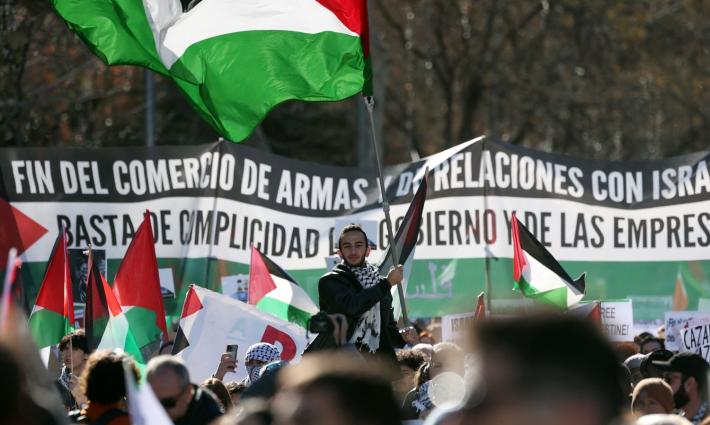 تظاهرات في مدن وعواصم عالمية تنديدًا بالعدوان على غزة