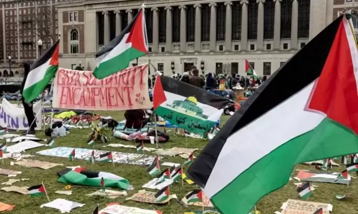 الكشف عن شركة محاماة تدرب الجامعات على قمع الاحتجاجات