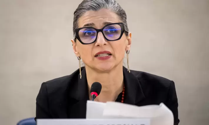 عقوبات إدارة ترامب هدفت لإسكاتي بسبب فضحي للإبادة في غزة والمستفيدين منها  فرانشيسكا ألبانيز| مقررة أممية