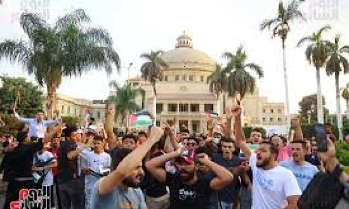 جامعة القاهرة تفصل طالبًا بسبب نشاطه الداعم لفلسطين..أنصار فلسطين يستهدفون معرض أسلحة في هولندا