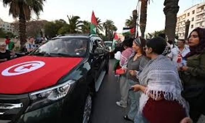 أكثر من 1000 مشارك.. قافلة برية وبحرية تتجه إلى غزة مطلع مايو...من ليستر إلى برمنغهام وأوكلاند.. 3 استهدافات لسلاسل توريد أسلحة الاحتلال