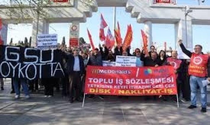 احتجاجات أمام "برجر كينج" و "ماكدونالدز" في تركيا... احتجاج ضد شركة الأدوية في مدريد لتواطئها مع الاحتلال