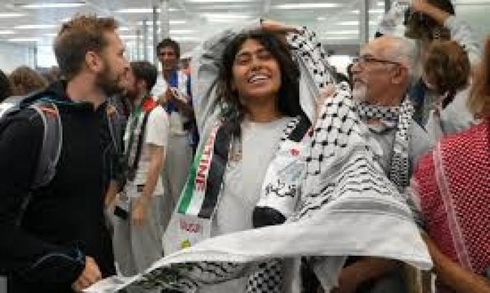 السلطات الكندية تلغي تصريح سفر ريما حسن...مظاهرات عالمية حاشدة نصرًة لفلسطين ورفضًا لسياسات ترامب